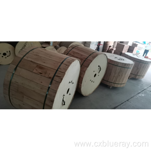 overhead aerial dielectric fiber optic cable